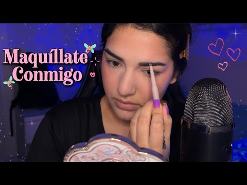 ASMR MAQUÍLLATE CONMIGO para ir al Gimnasio 🏋️