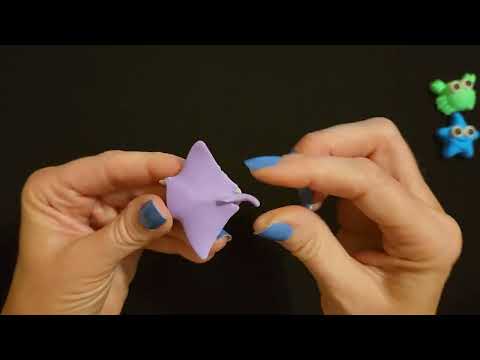ASMR | Sea Creature Erasers Show & Tell (Whisper)