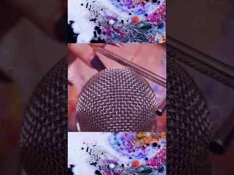 Mic Scratching with Metal Tubes ❤️ Sounds like Music #asmr #shorts