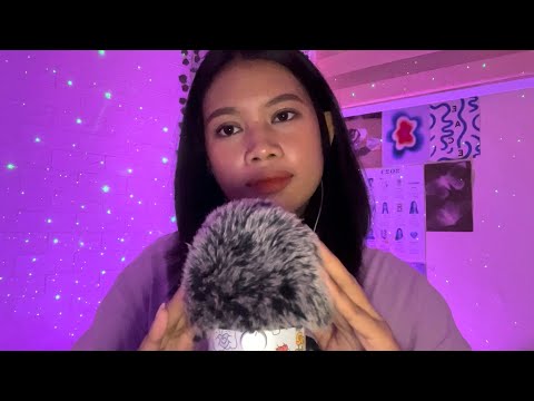 asmr ocean waves different sounds 🌊 - no talking (fluffy mic cover, mic brushing & towel)