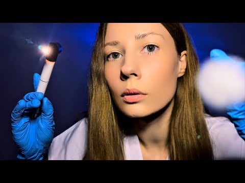 ASMR Doctor Cleans Your Ears 👂✨ Medical Ear Check-Up Roleplay for Sleep 💤