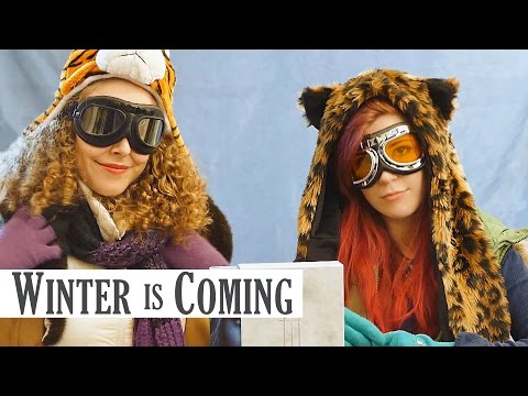 Dual ASMR Snow Bunnies - Winter is COMING! Binaural Ear To Ear Trigger Tingles