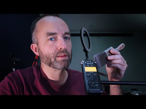 INTENSE ASMR MIC BRUSHING with Scottish Whispers.