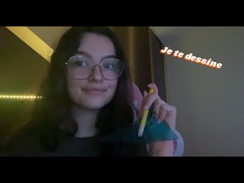 ASMR | la grande artiste yumm te dessine 🎨