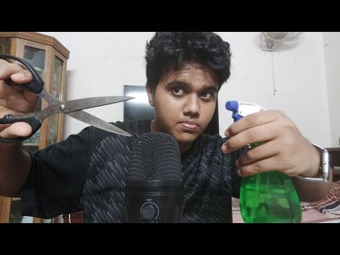 1 MINUTE ASMR FAST & AGGRESSIVE HAIRCUT