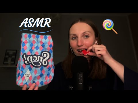 ASMR Eating Norwegian Candy🇳🇴🍭