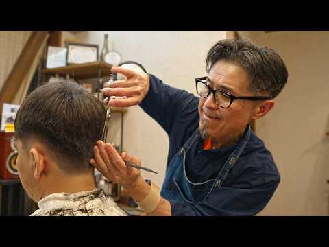 Japanese Barber Mr. Ken Does It All – Old School ASMR Full Barbering Service [Go To Sleep]
