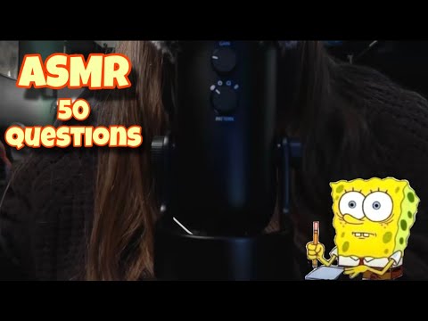 ASMR || Asking You 50 DIFFICULT General Knowledge Questions! 🤔