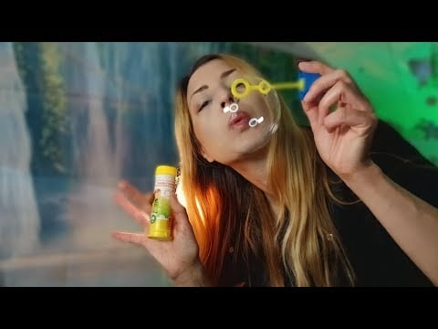 ASMR | Relaxing Head massage | English & Finnish (Suomeksi) | Smooth Hair Brushing