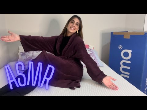 ASMR | Uma noite de sono incrível com EMMA COLCHÕES - Resenha do Emma Original Queen