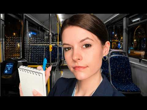 ASMR - Ticketkontrolle DU wurdest erwischt😱💤(aber Sie ist Lieb)