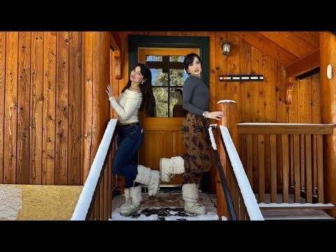 ASMR Cabin Tour w/ @JulesAsmr8 Walk Thru (Tapping, Scratching, & Upclose Whispering) 