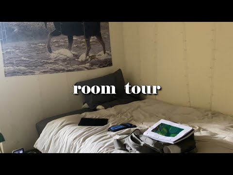 Simple ASMR College Apartment Room Tour