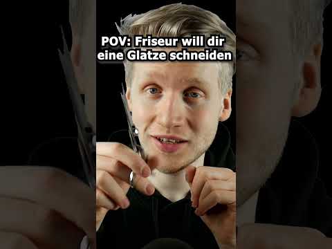 ASMR - POV: Friseur will dir eine Glatze schneiden! #shorts #asmr #roleplay #deutscheasmr