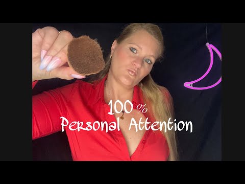 ASMR deutsch/german Roleplay Personal Attention ich schminke dich zum Schlaf - doing your Makeup