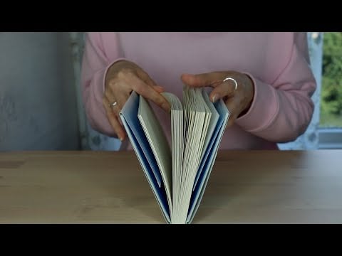 ASMR Whisper Unboxing Book | Tapping & Scratching