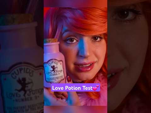 Testing a Love Potion on You 💕 #asmr #shorts