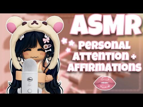 Roblox ASMR 🎀 Personal Attention & Affirmations to Help You Relax! (Bakery Tower)