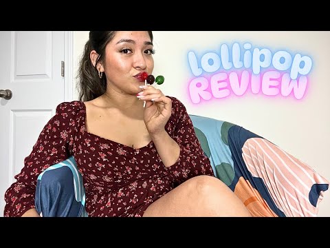 ASMR Charms Lollipop Review With Tingly Mouth Sounds
