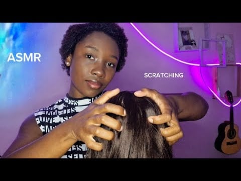 ASMR SCRATCHING - 50 Min MEXENDO NO SEU CABELO ATÉ VOCÊ DORMIR. 😴 (caseirinho) NO TALKING 🤫