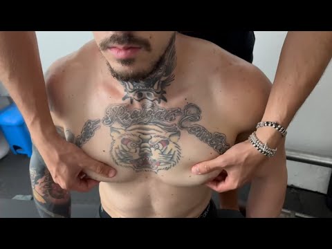 Asmr chest massage - relax with us - Boys Only asmr