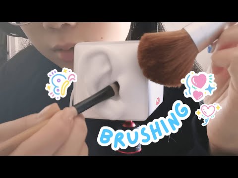 asmr | swish swish i brush your ears