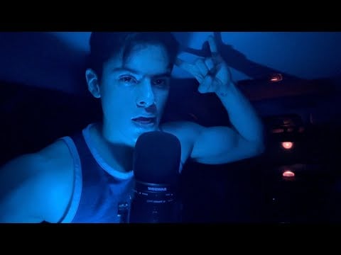ASMR no talking inaudible sounds and mouth triggers