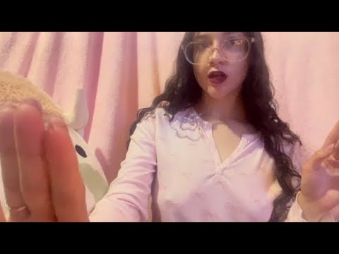Asmr ~ Upclose Plastic Wrap Triggers (Spraying Sounds, Hand & Mouth Sounds, Crinkling, Tapping...)