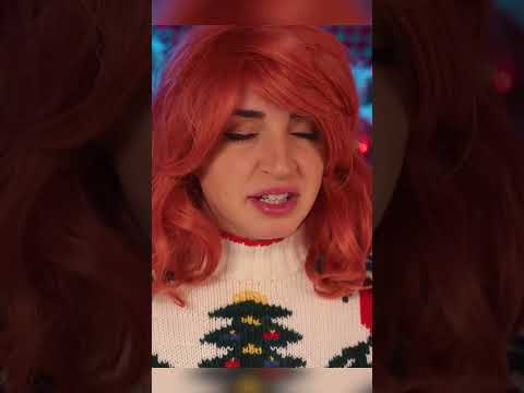ASMR - Mistletoe cleans your ears #shorts