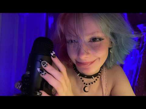 asmr i got a new mic!!! :D messin around and experimenting with a new mic hehehe