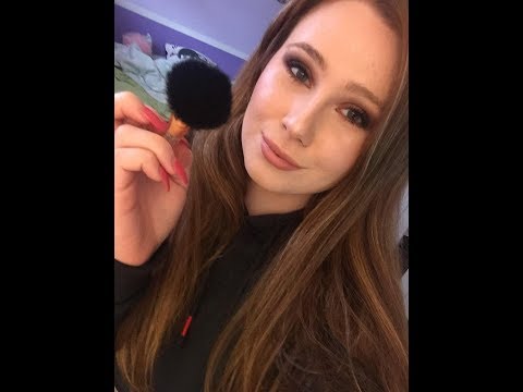 ASMR putting makeup on you!