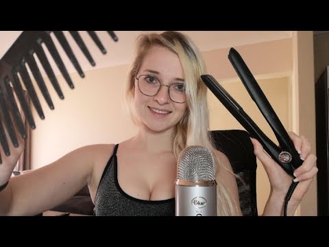 ASMR ~ Hair and Scalp Treatment🌙 (Layered Sounds)