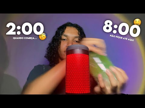 entre os minutos 2:00 e 8:00 você irá definitivamente cair no sono com esse vídeo de asmr