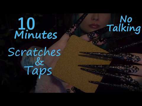 ASMR - Metal Fingers on Cork - 10 Mins
