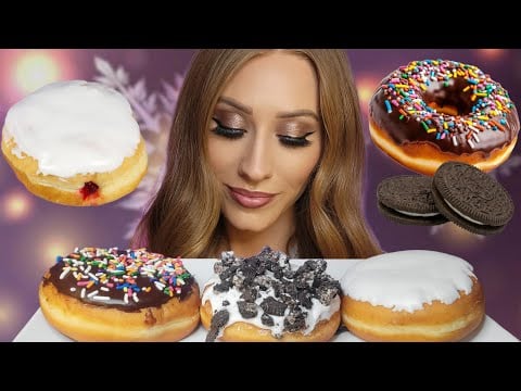 ASMR | 2nd *Twelve Days Of Mukbang*🎄 Eating Donuts!! 🍩😍