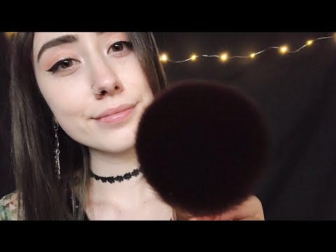 ASMR | Face Brushing (No Talking, Layered Sounds)