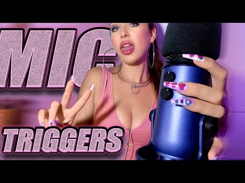 ALL MIC TRIGGERS that YOU NEED: from slow to fast & aggressive | Your Best Tingles, Relax and Sleep