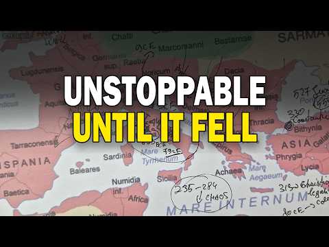 The Rise & Fall of the Roman Empire (Complete Timeline) | ASMR History & Map Tracing