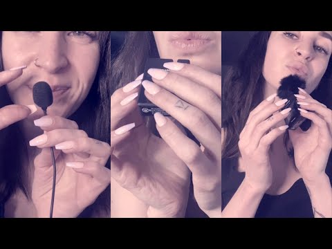 Subtle Mouth Sounds ASMR w/ my new mic 👄🥰 (so tingly)