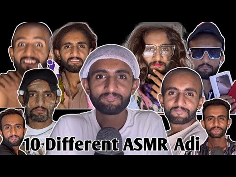 ASMR 10 Different Types ASMR Adi 🌝