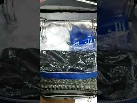Asmr: arrumando itens da iron bag térmica #asmrsounds #asmr