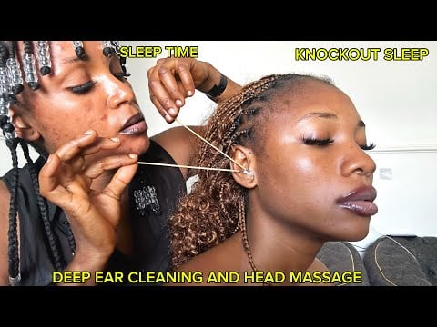 Best ASMR for Sleep Aggressive Ear Cleaning, HairPlay, Mouth Sounds, Head & Shoulder Massage