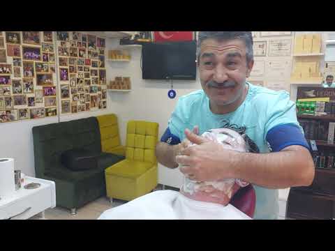 ASMR TURKISH BARBER PERFECT MASSAGE / WITH ASMR MUNUR ONKAN BEST BODY MASSAGE FOAM BODY MASSAGE