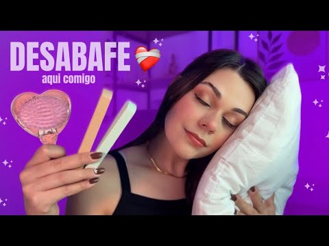 ASMR: Escovando Seu Cabelo Enquanto Você Desabafa Comigo❤️‍🩹 (personal attencion) 