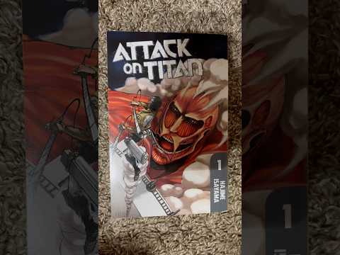 ASMR Tapping On Attack On Titan (No Talking) #ASMR #Shorts