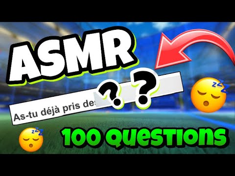 ASMR Français Les 100 QUESTIONS que PERSONNE ne pose sur ROCKET LEAGUE 😴💤