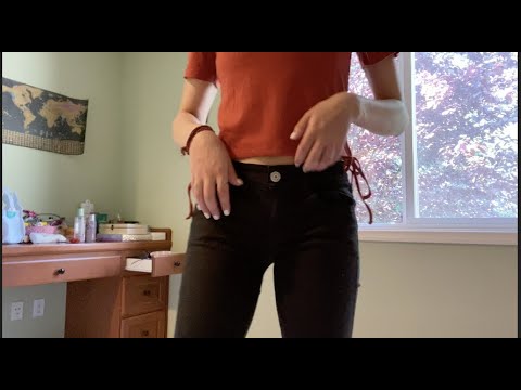 ASMR - JEAN AND SHIRT SCRATCHING
