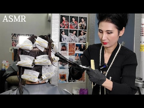 Korean ASMR Hair Styling: High-Energy,Fast Tempo for the Perfect Relaxing Vibe 💇‍♀️⚡