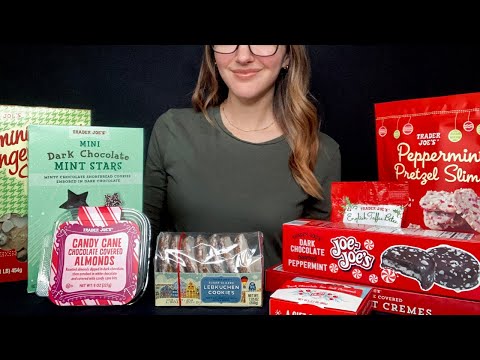 ASMR Trying Holiday Treats 🎄Soft Spoken ASMR, Unintentional