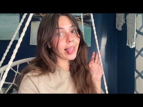 ASMR Mouth Sounds In My Living Room! (Lofi COZY vibes) 